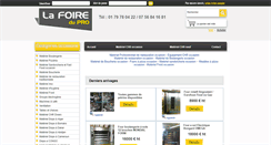 Desktop Screenshot of lafoiredupro.com